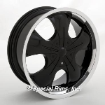 chrome rims, custom rims 871 BLADE (BLACK)